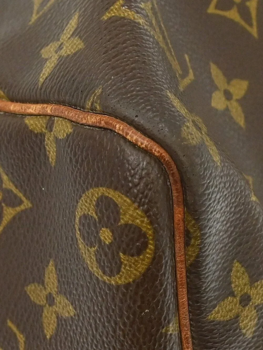 Best05 LOUIS VUITTON KEEPALL 45 DUFFLE HANDBAG MONOGRAM